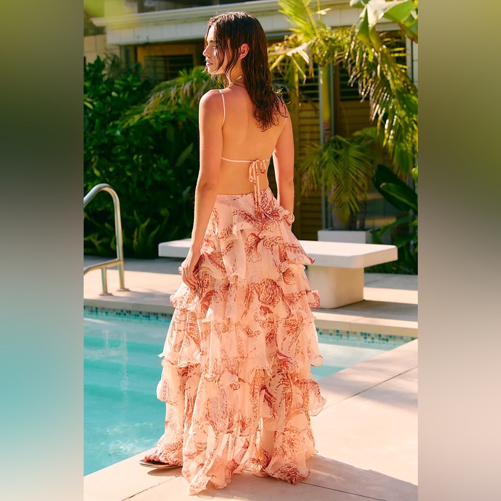 PatBo Sunset Butterfly Maxi Dress - Picture 2 of 9